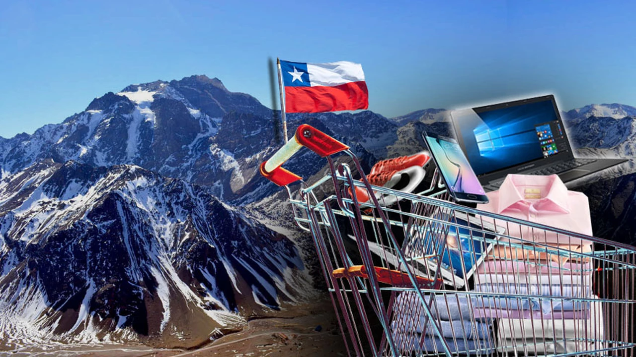 Las compras de argentinos con tarjeta cayeron casi 80% en Chile