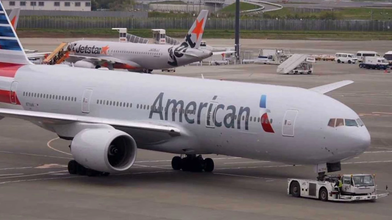 American Airlines suspendió sus vuelos a Venezuela