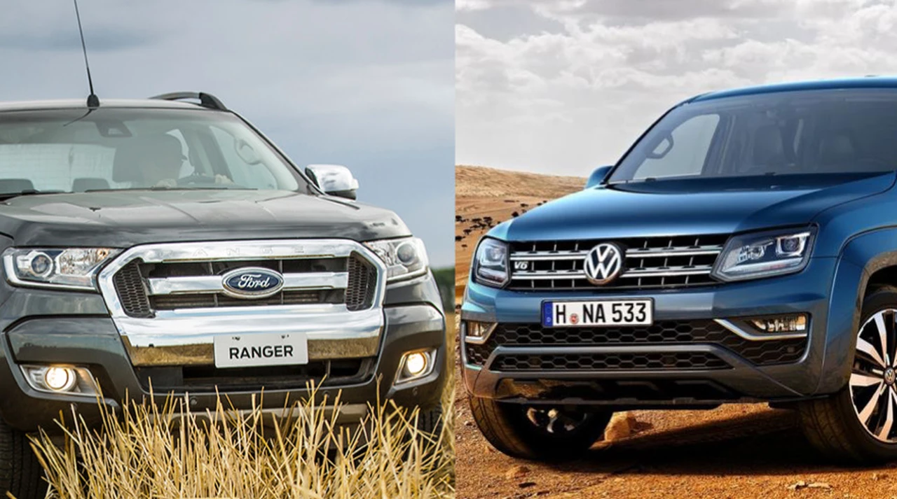 Ford y Volkswagen analizan una integración en la Argentina: ¿Se vienen las Ranger y Amarok gemelas?
