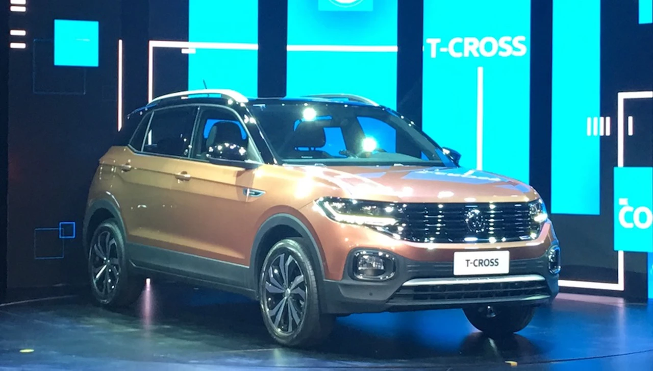 Volkswagen reveló el nuevo T-Cross que se fabricará en Brasil y llegará al país