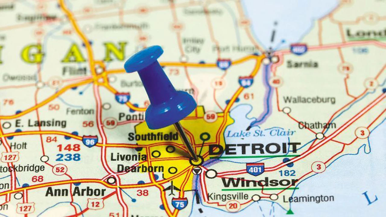 Detroit, en la mira de los argentinos que buscan invertir en los Estados Unidos