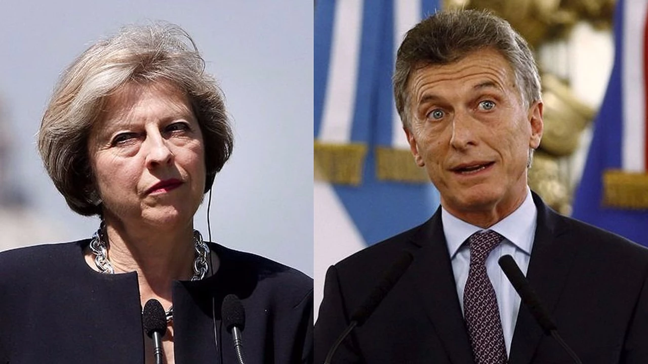 Macri se reunirá con la británica Theresa May en la cumbre del G20 y definirán vuelos a Malvinas
