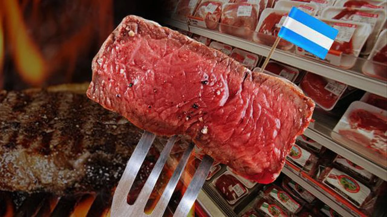 Carne argentina: se dispararon las exportaciones pero cayó el consumo interno