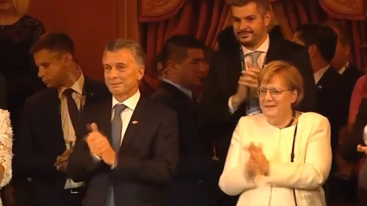 Video: el llanto de Macri al finalizar el espectáculo en el Teatro Colón por el G20