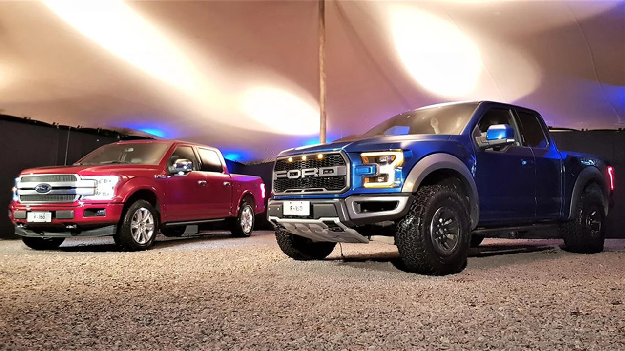 Ford mostró las pickups F-150 y F-150 Raptor que venderá en 2019