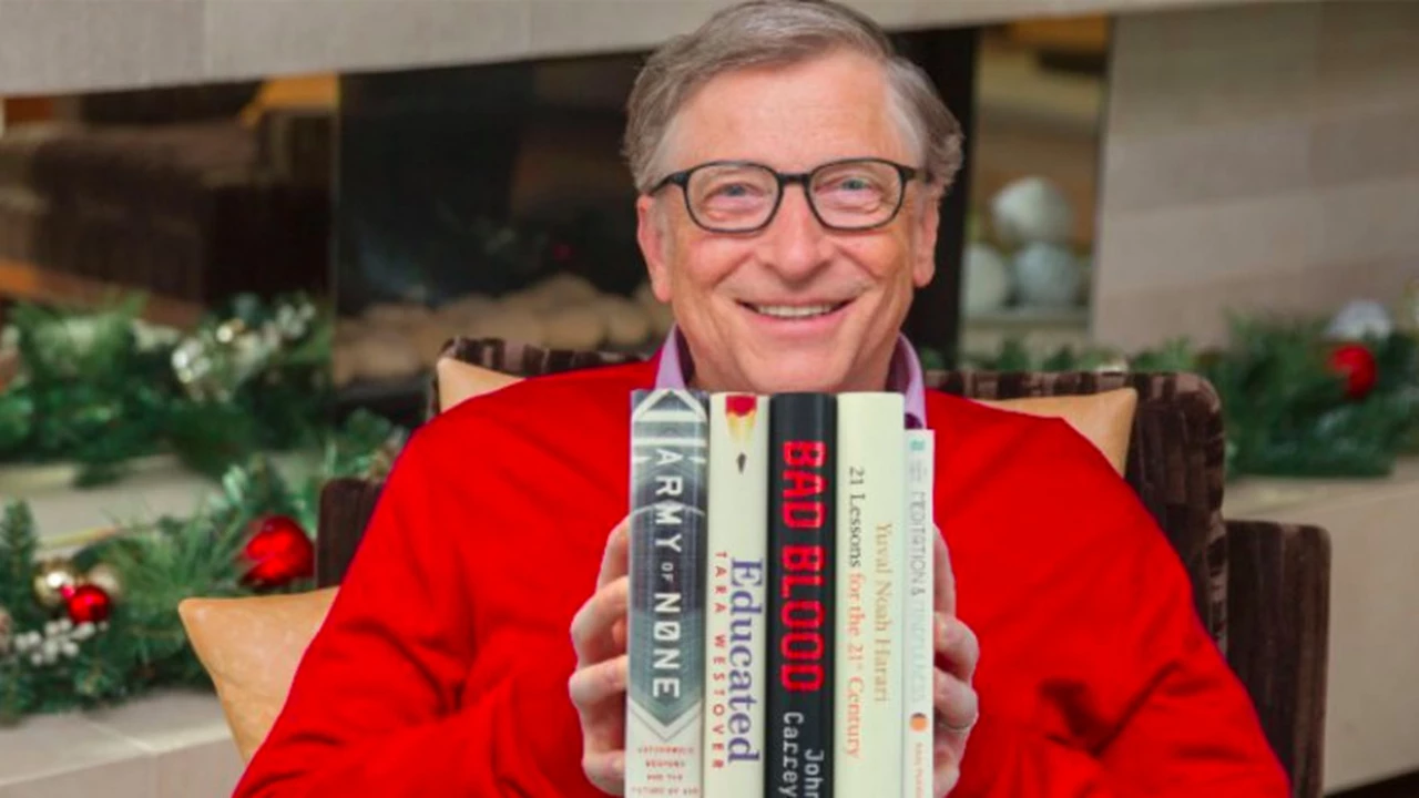 Estos son los cinco mejores libros de 2018, según Bill Gates