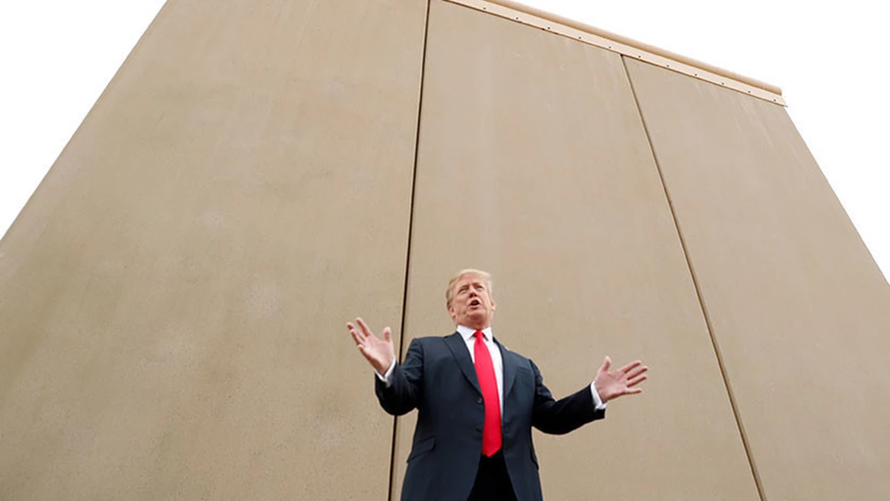Trump pidió fondos para el muro de acero por TV: "Es una elección entre el bien y el mal"