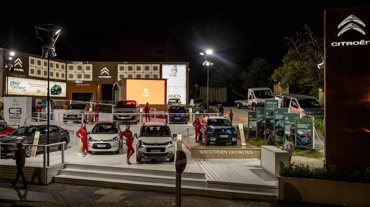 Citroën en Pinamar: exhibición de modelos y gran aniversario