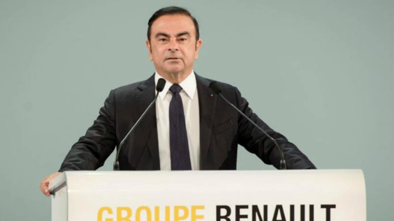 Renault canceló la indemnización de 30 millones de euros a Carlos Ghosn
