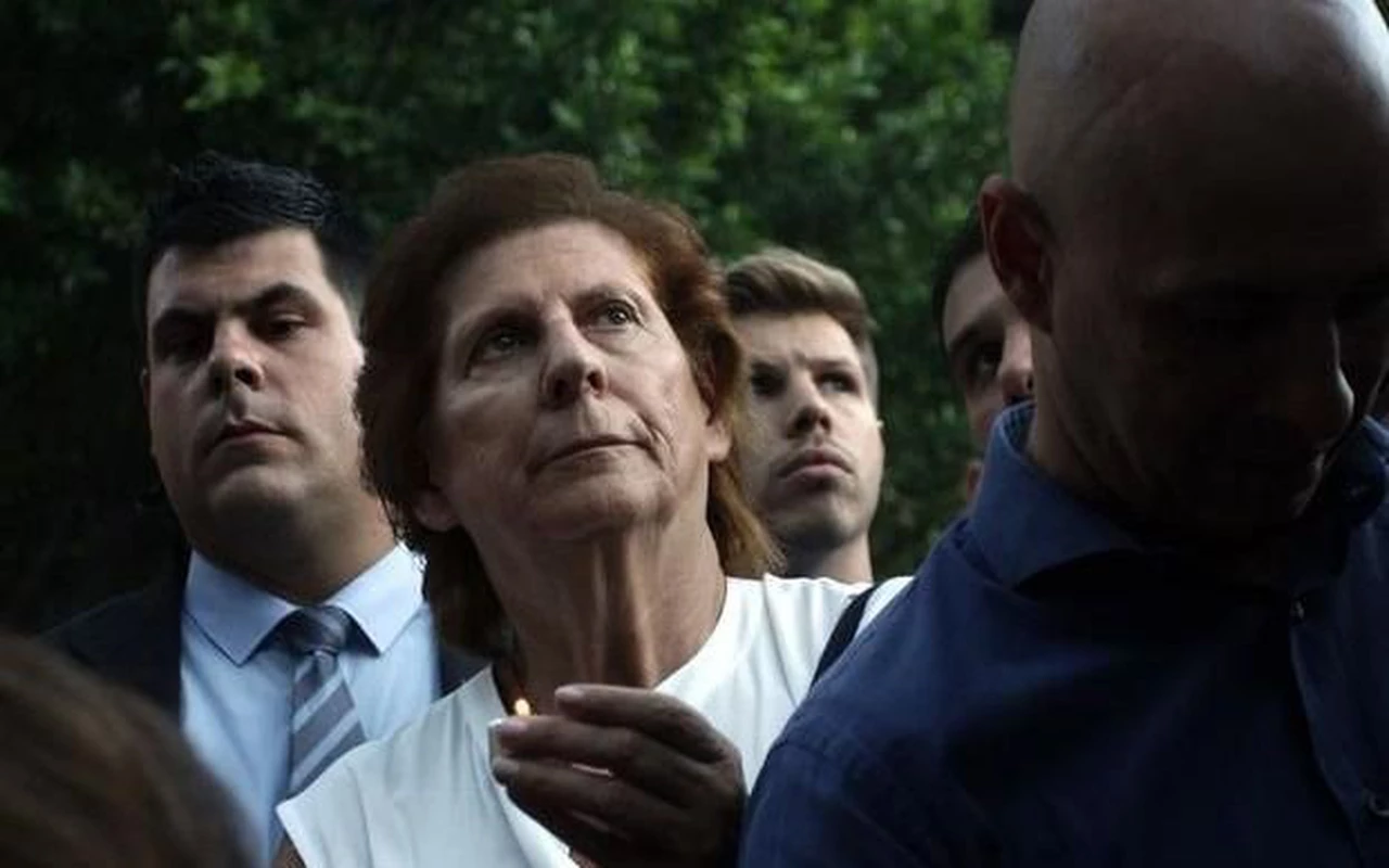 "Me hacía falta este homenaje para seguir viviendo", dijo la madre de Nisman