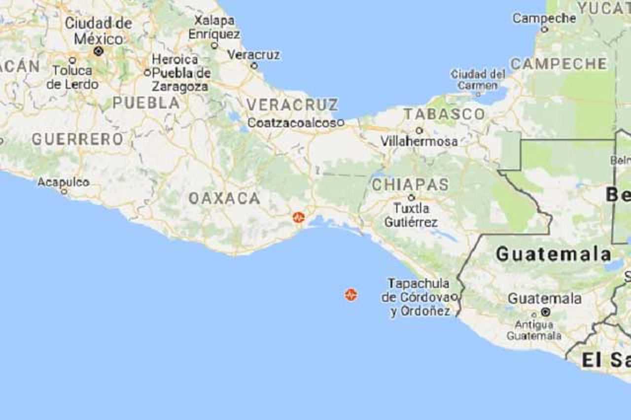Un terremoto de magnitud 5,8 en México alerta a la población de Oaxaca