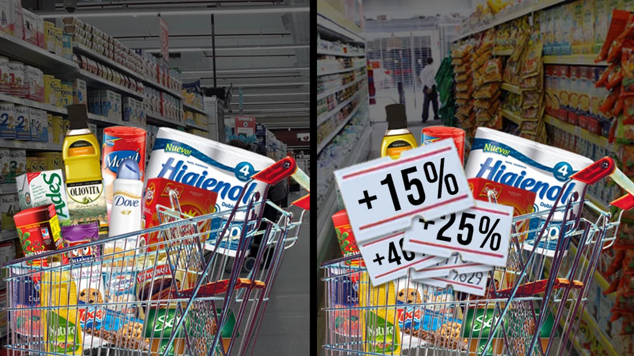 El efecto colateral de la inflación: es récord disparidad de precios entre cadenas de súper y chinos