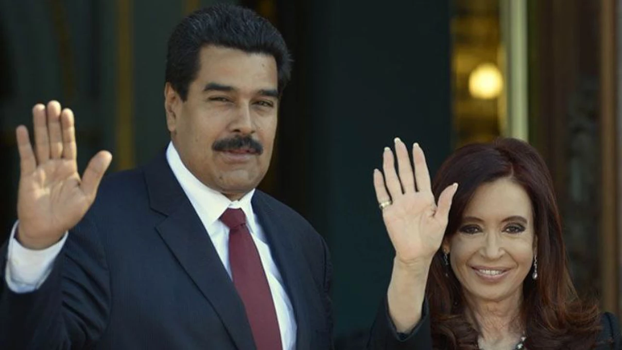 Cristina Kirchner y Nicolás Maduro: crónica de una relación de amistad