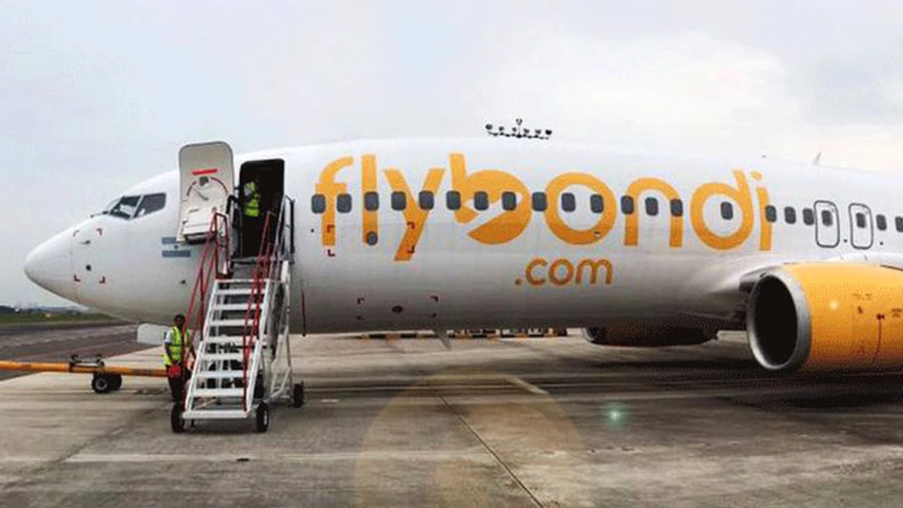 Flybondi: otra falla mecánica en pleno vuelo a Punta del Este