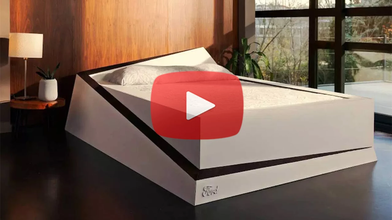 Video: la cama inteligente de Ford que controla a los acaparadores de espacio
