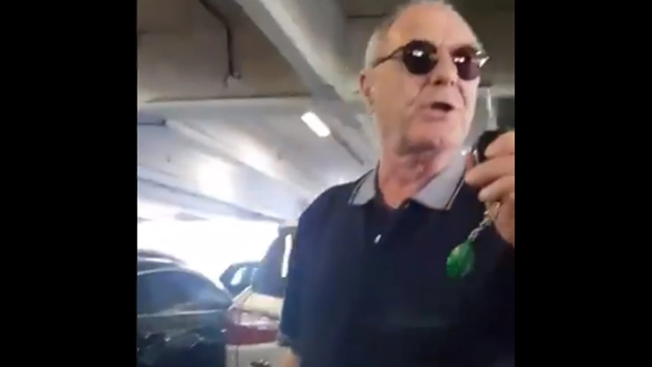 Video del mal momento que vivió Brancatelli: "Sos una basura K, andá a comprar a la villa"
