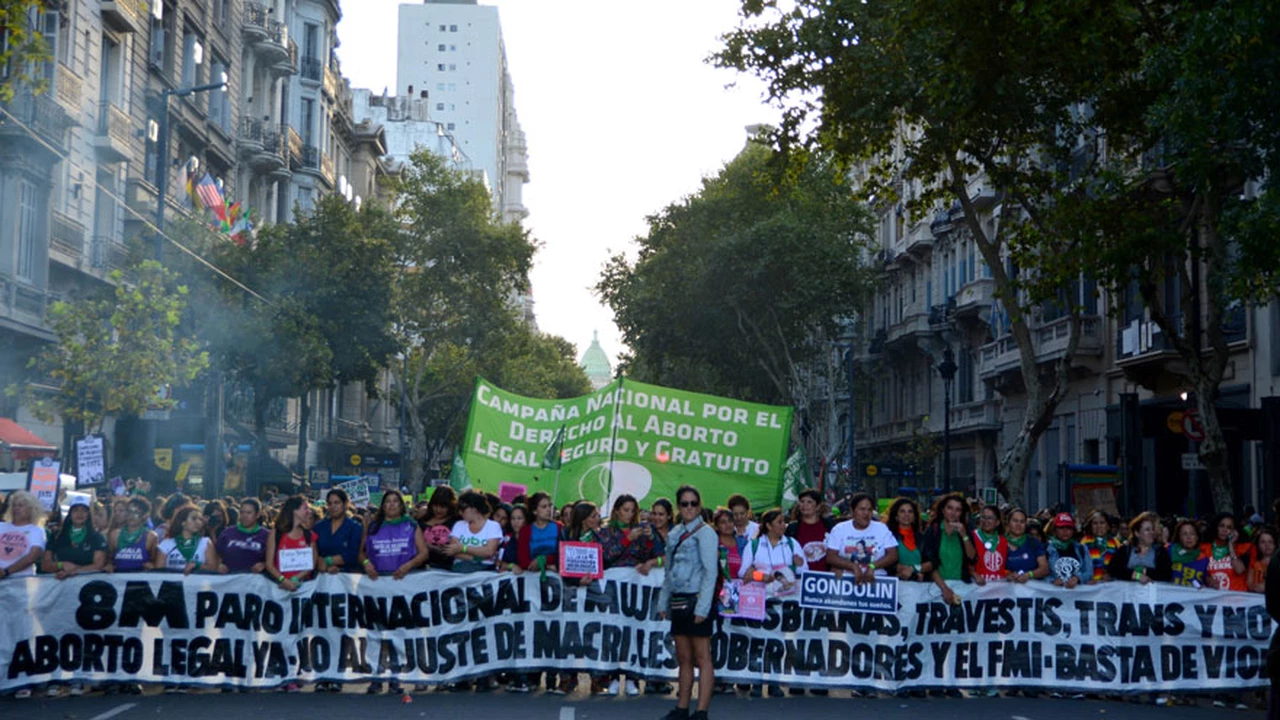 8M: marchas y movilizaciones a lo largo del país en el Día Internacional de la Mujer
