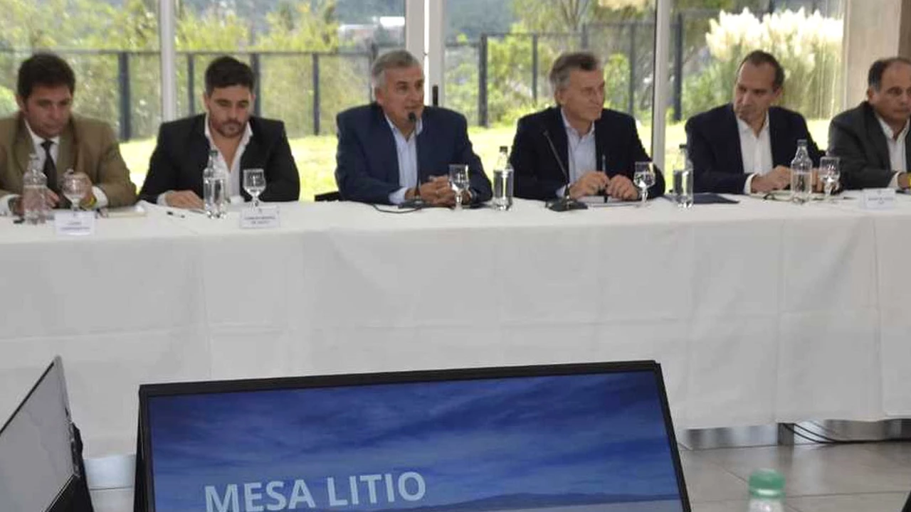 Macri encabezó la primera reunión de la Mesa de Litio realizada en Jujuy