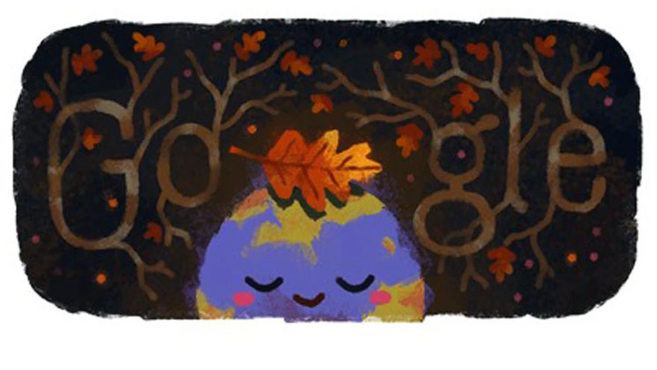 "Doodle" de Google celebra el equinoccio de otoño