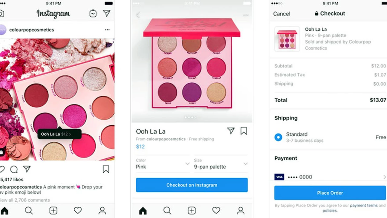 Instagram ya permite comprar desde la aplicación