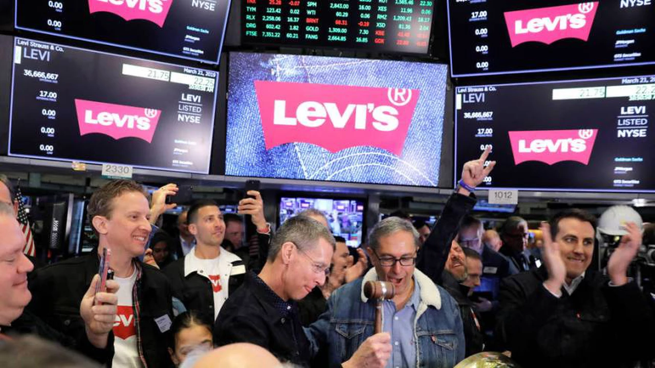 Levi Strauss volvió a Wall Street después de 34 años de ausencia