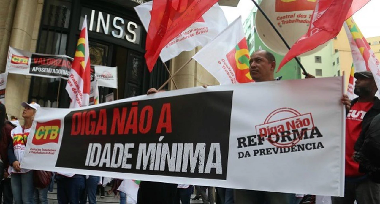Brasil: sindicatos marchan hoy en 120 ciudades contra la reforma previsional