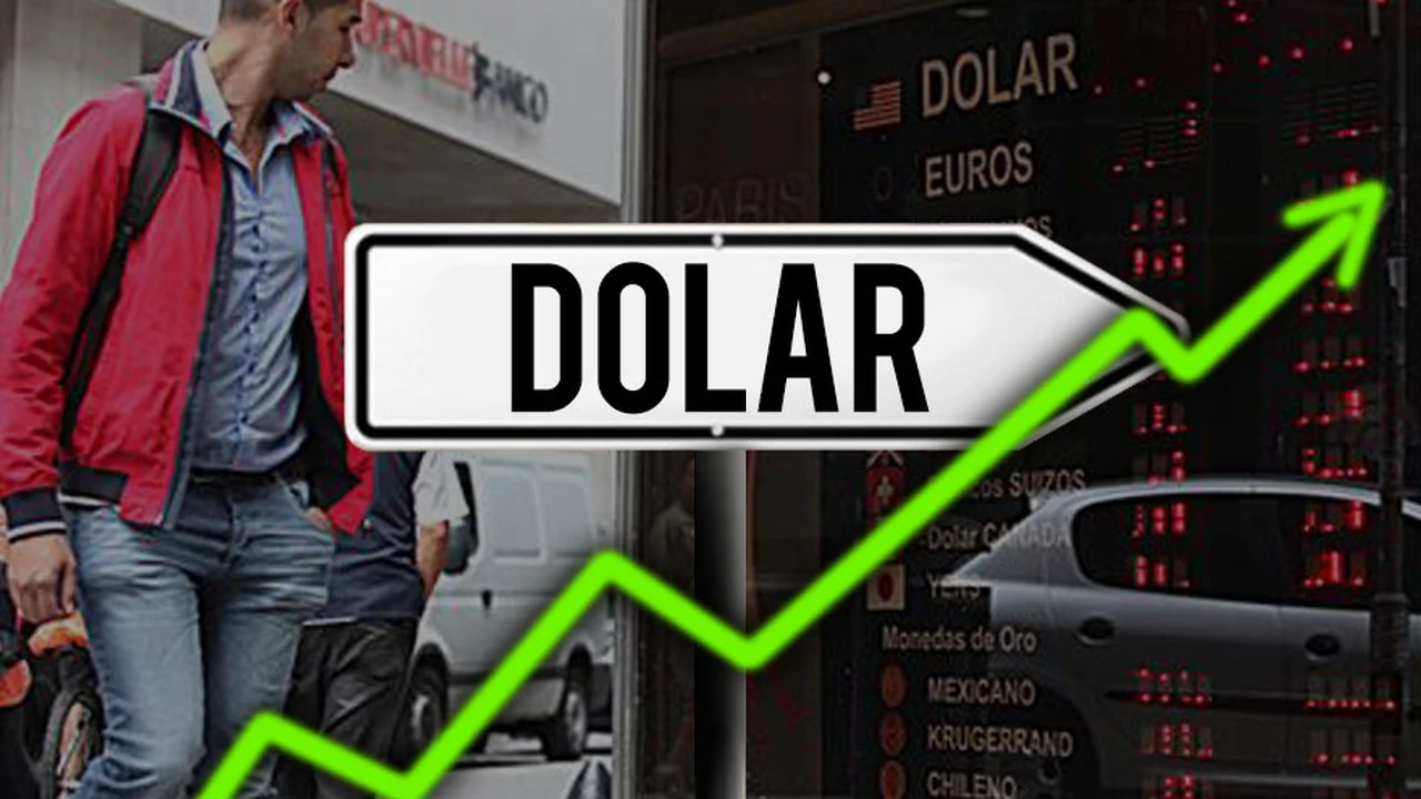 Tras seis días consecutivos de baja, el dólar tomó impulso y subió casi 80 centavos