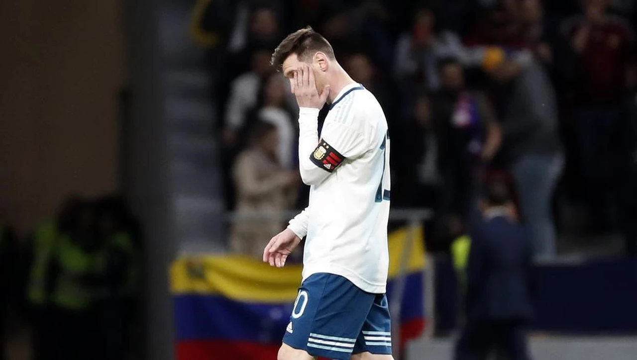 Lionel Messi sufre una lesión y se baja de la concentración argentina