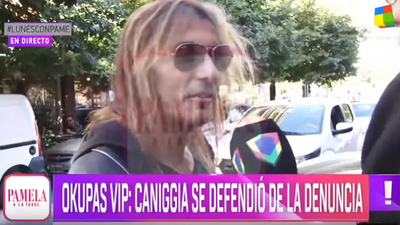 Video: "El estafado fui yo", dijo Caniggia luego de ser acusado de okupa