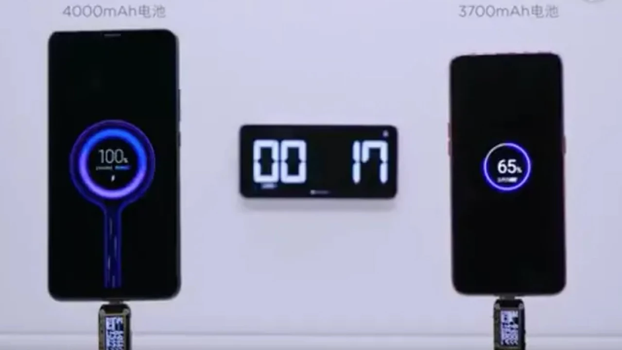 Video: este súper cargador completa la batería del celular en apenas 17 minutos