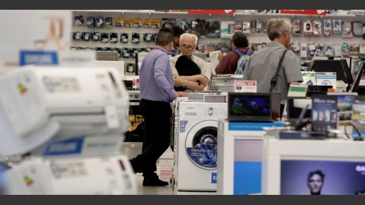 Electrodomésticos: en el primer semestre hubo sólo tres semanas que movieron las ventas