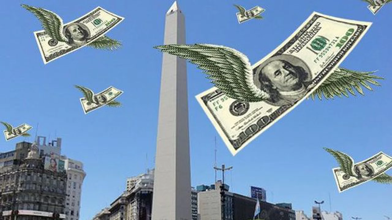 Aumenta la fuga de dólares: la inversión de argentinos en el exterior es la mayor desde mayo de 2018
