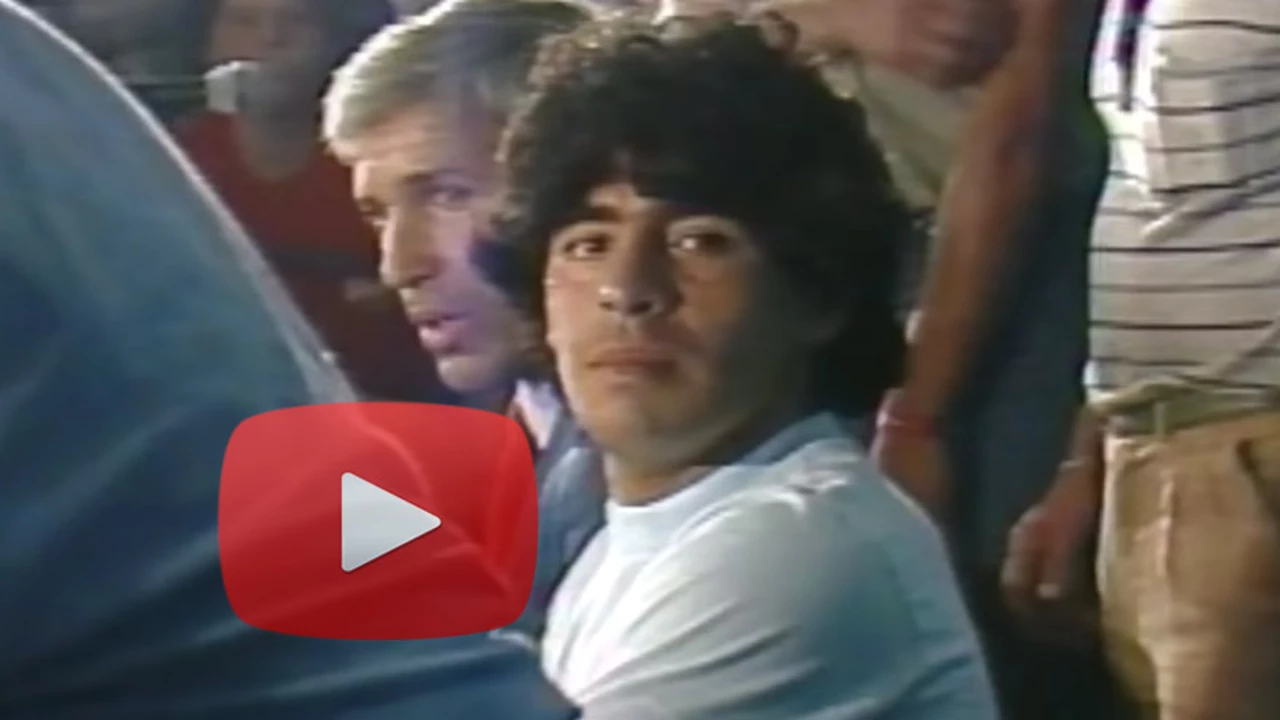 Se conocieron las primeras imágenes del nuevo documental sobre la vida de Diego Maradona