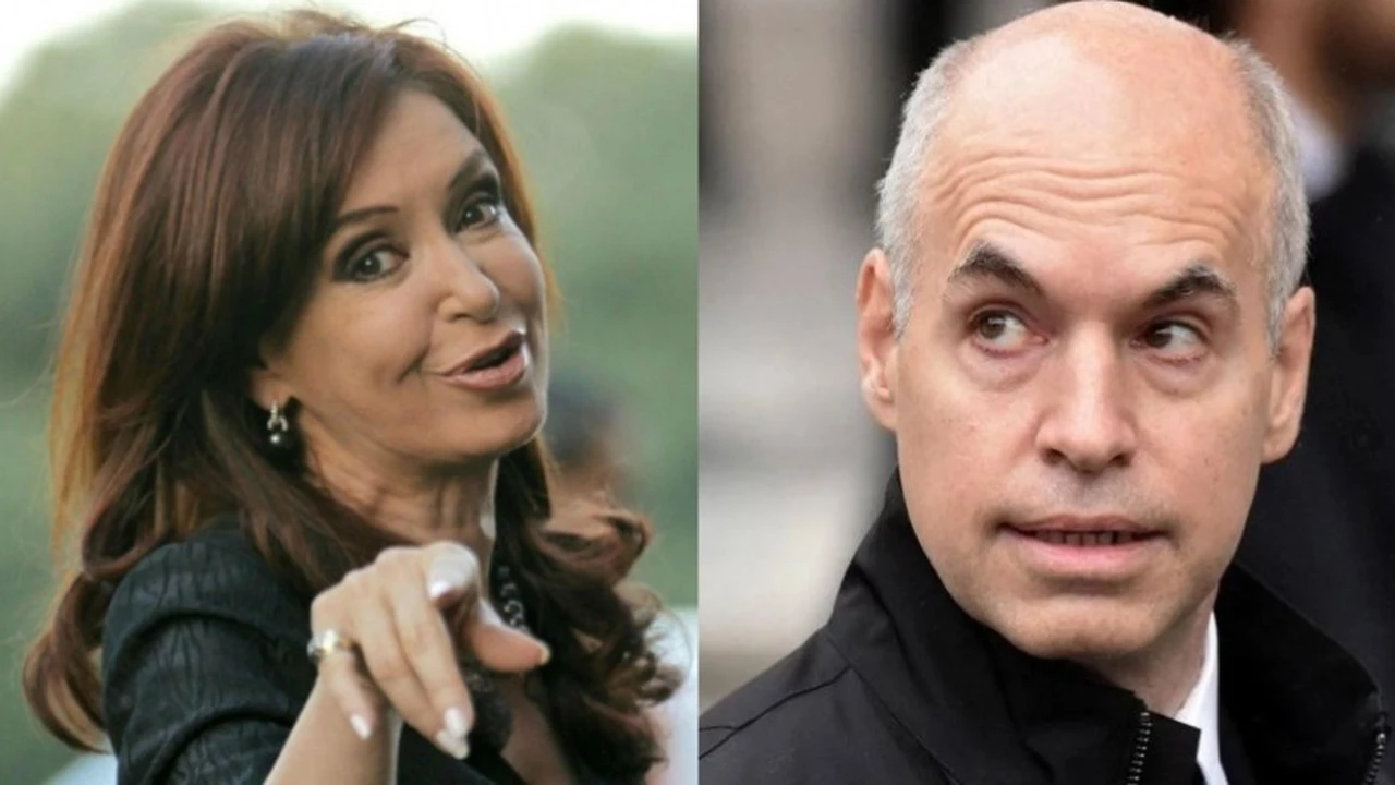 Video: el sorpresivo encuentro entre Cristina Kirchner y Larreta en el Aeroparque