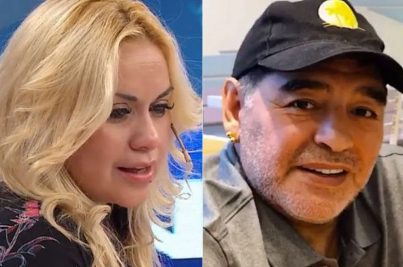 Verónica Ojeda dejó a Diego Maradona y se vuelven a la Argentina