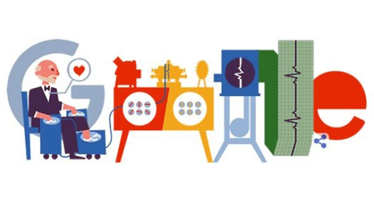 Google homenajea al creador del electrocardiograma