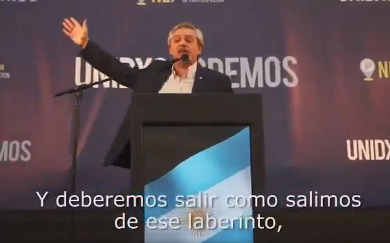 Video: Sin imágenes de Cristina, Alberto Fernández lanzó su primer spot de campaña