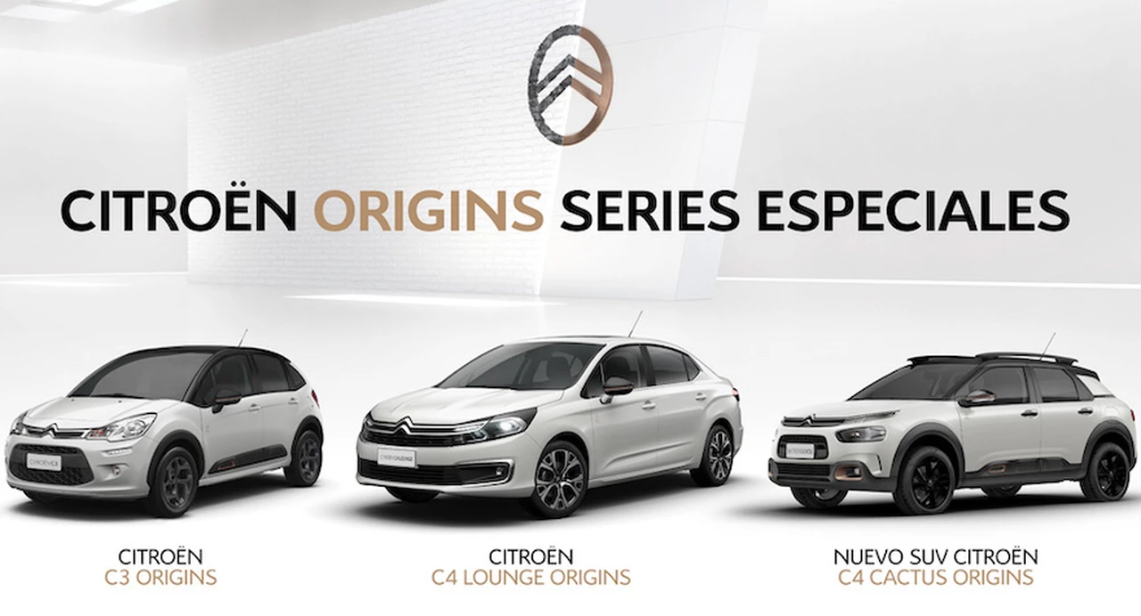 Detalles exclusivos de los modelos de la serie "Origins" de Citroën