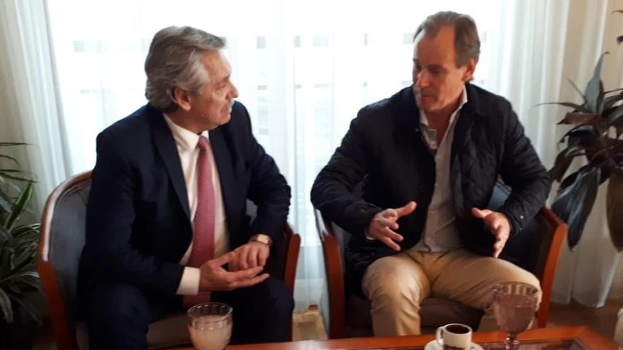 El gobernador de Entre Ríos se reunió con Alberto Fernández y Sergio Massa