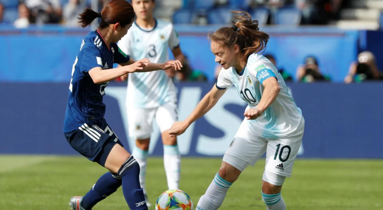 Ahora: Argentina vs. Escocia en el Mundial de Fútbol Femenino 2019