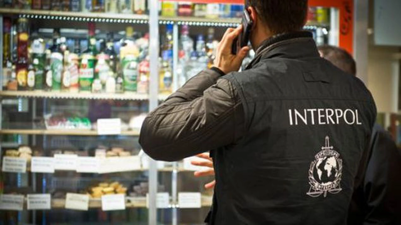 Interpol sacó del mercado 16 mil toneladas de comida falsificada