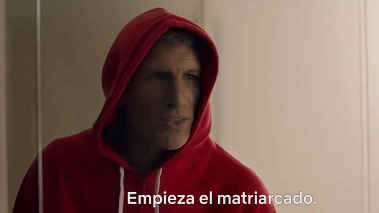 Video: la actuación de Martín Palermo en el anuncio de "La Casa de Papel 3"