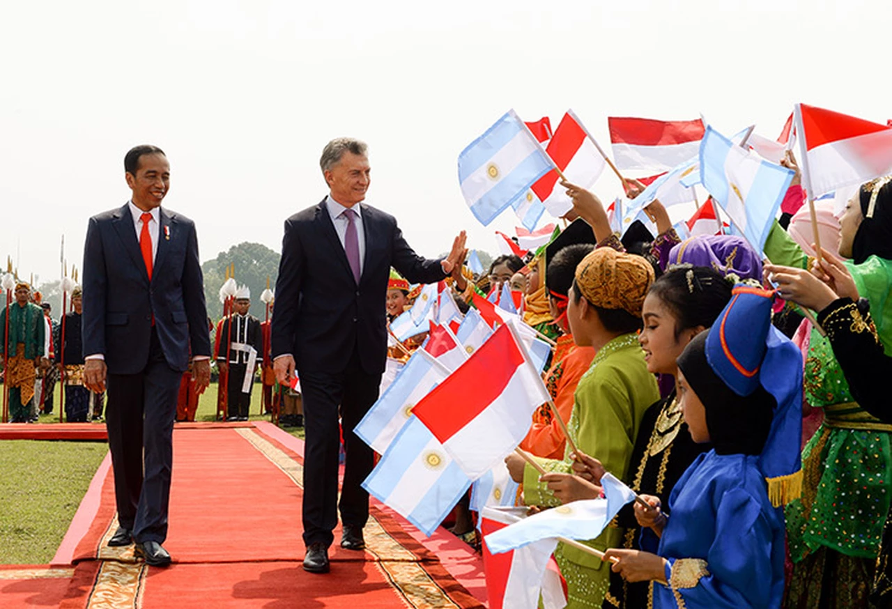 De Gira por Asia, Macri intenta fortalecer la exportación de alimentos a Indonesia
