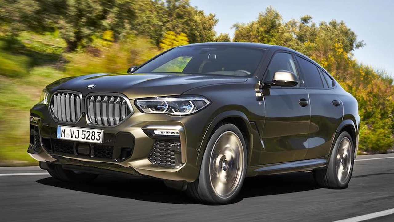 El más revolucionario de los SUV: BMW revela la tercera generación del X6