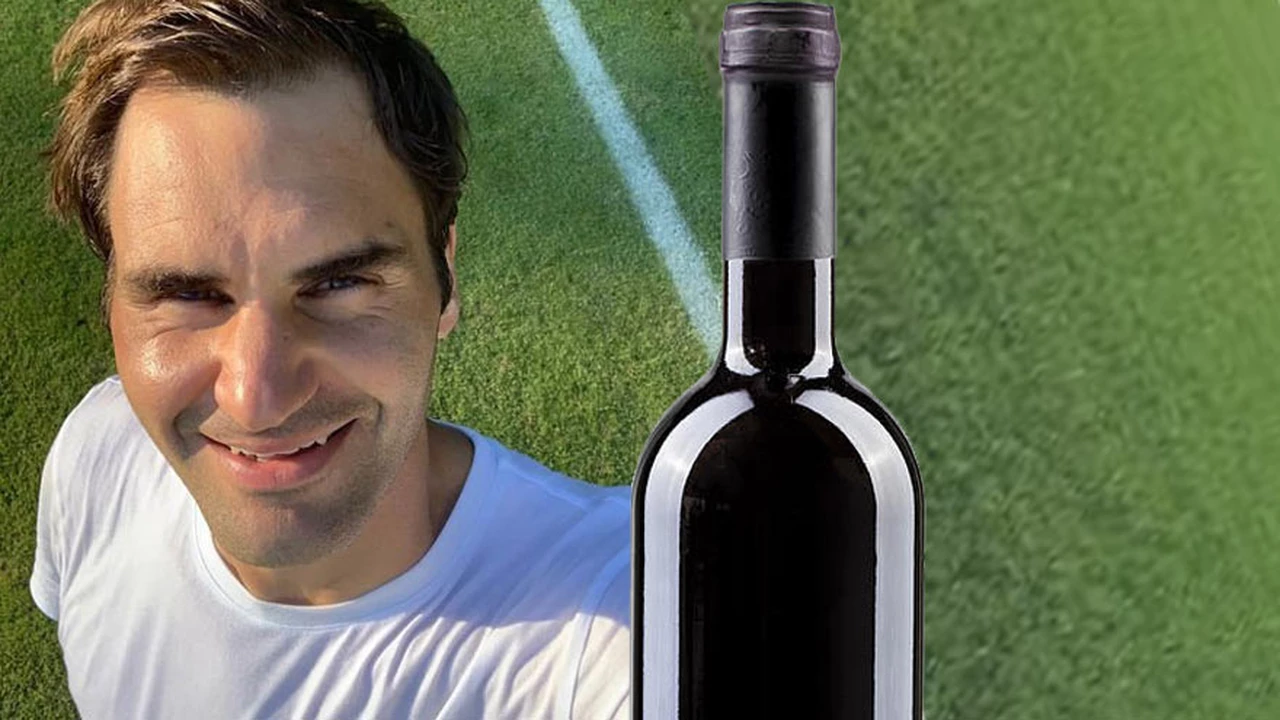 Federer, el césped de Wimbledon y una lección sobre vinos