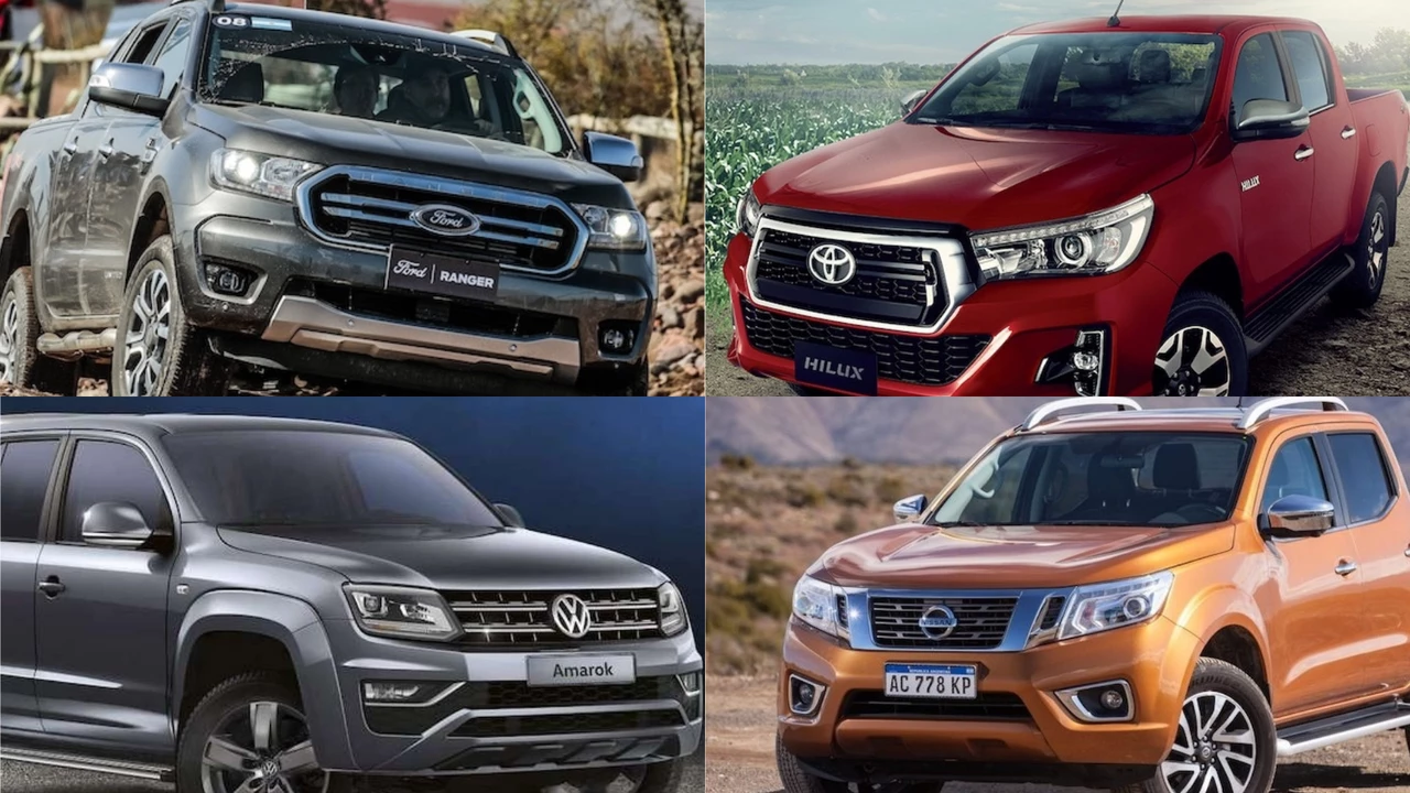 Pickups, conducción semiautónoma y más innovaciones: qué ofrecen Toyota, Ford, Nissan, VW y GM