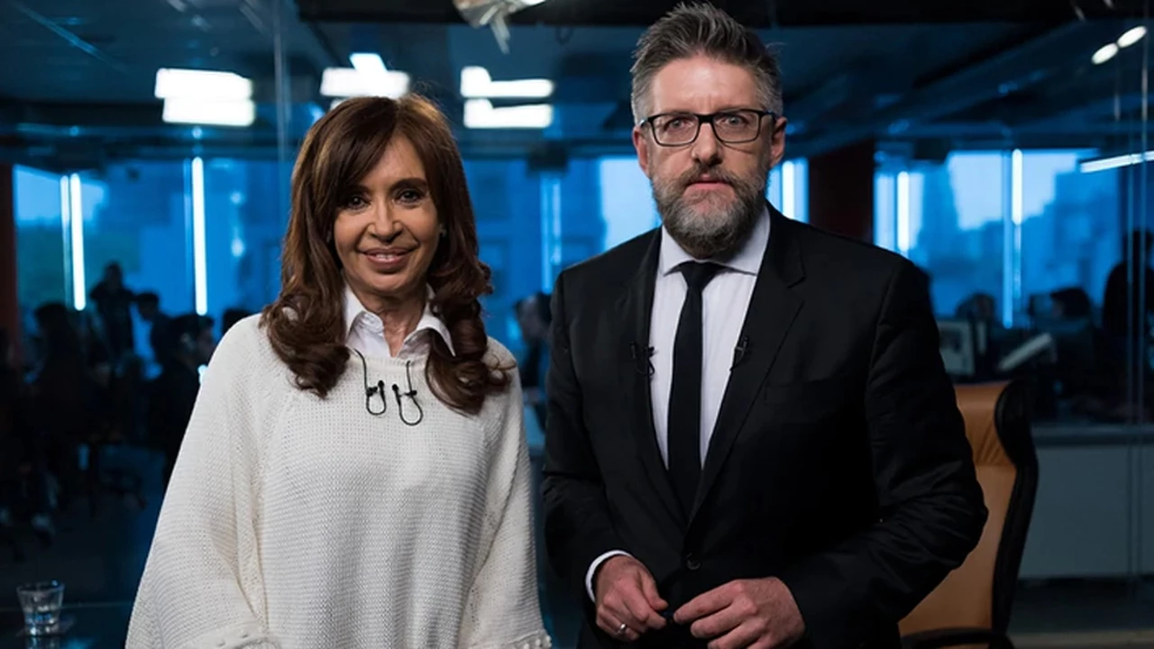 Tras el exabrupto, Cristina Kirchner le pidió perdón a Novaresio