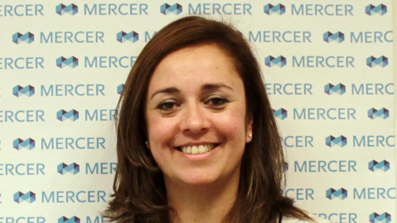 Clara Estevarena fue designada Líder de Wealth en Mercer Argentina