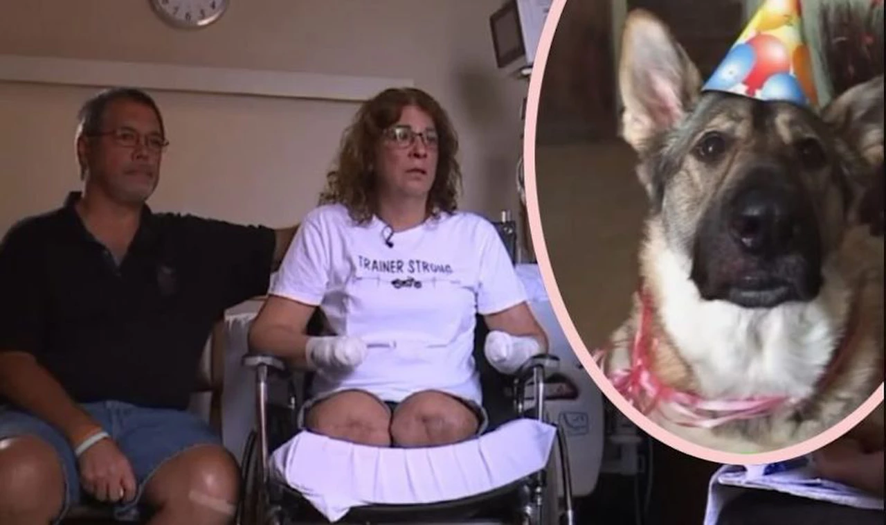 Estuvo 10 días en coma y perdió sus extremidades por una bacteria en la saliva de su perro