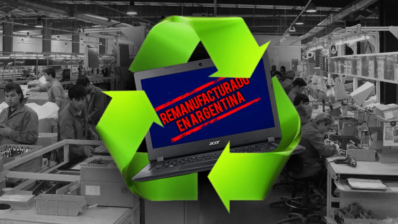 Computadoras argentinas, ante la crisis: ¿el "remanufacturado" será clave en el futuro del sector?